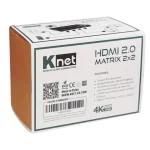 ماتریکس 2 در 2 HDMI کی نت K-M22