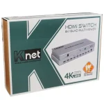 سوئیچ کواد 8 پورت HDMI کی نت K-S628