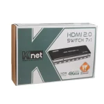 سوئیچ 7 پورت HDMI کی نت K-S727