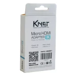 مبدل Micro HDMI به HDMI کی نت K-J21
