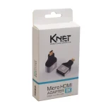 مبدل Micro HDMI به HDMI کی نت K-J21