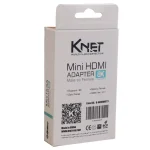 مبدل Mini HDMI به HDMI کی نت K-J22