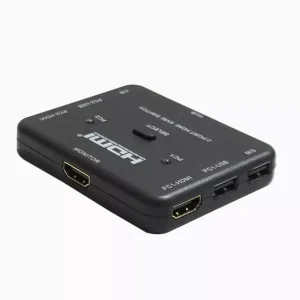 کی وی ام سوییچ 2 پورت HDMI وی نت V-K302