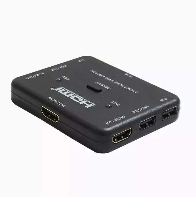 کی وی ام سوییچ 2 پورت HDMI وی نت V-K302 کی وی ام سوییچ 2 پورت HDMI وی نت V-K302