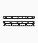 پچ پنل 24 پورت UTP Unloaded کی نت K-N1128