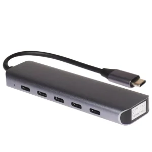 هاب 5 پورت Type C کی نت K-HC322