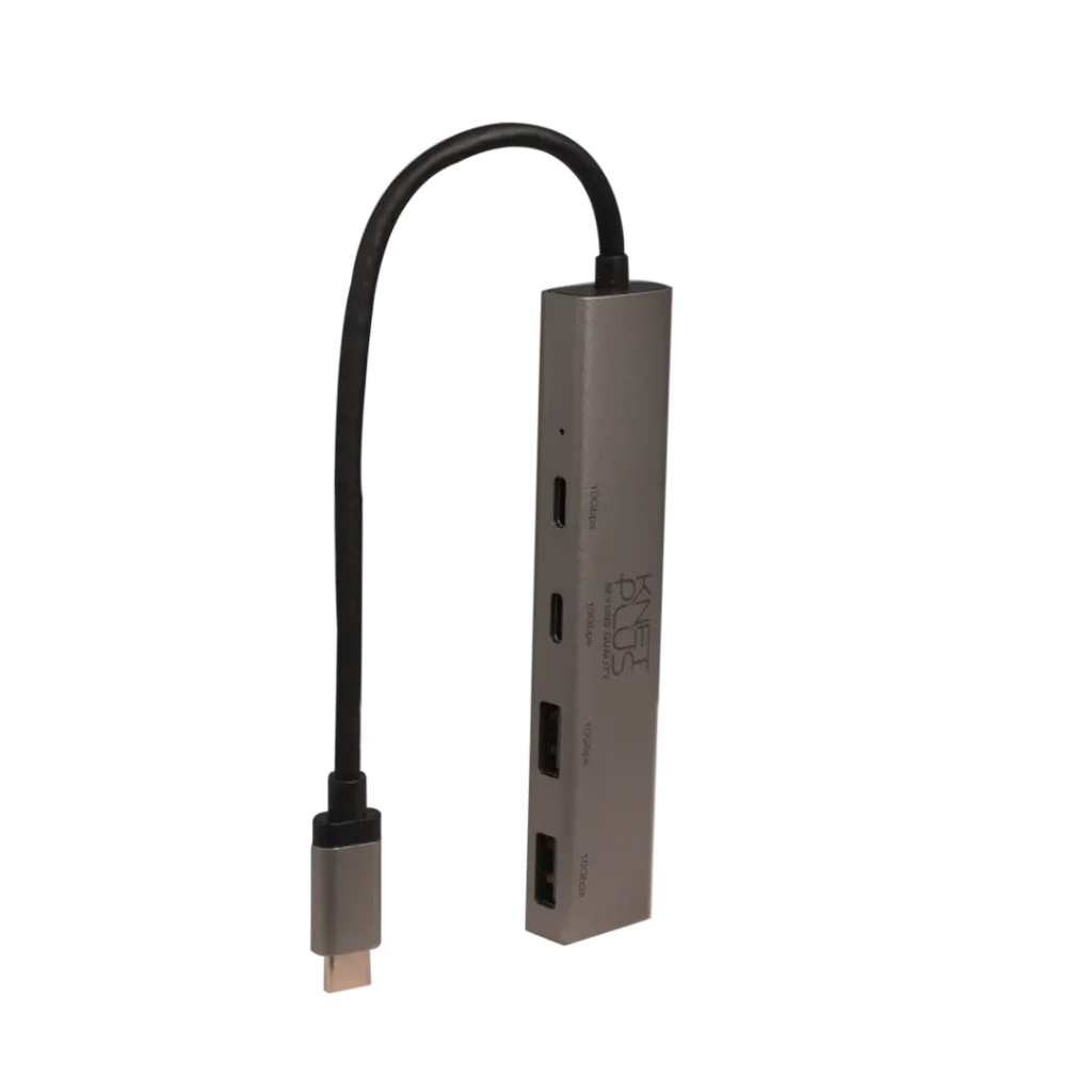 هاب 4 پورت Type C کی نت پلاس KP-HC34