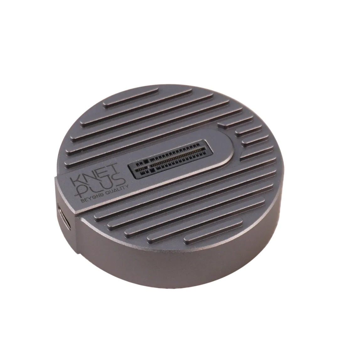 Knet Plus USB3.2 M.2 NVMe 10G M215S SSD Case Single Docking 3 داک هارد M.2 NVMe کی نت پلاس KP-M215S - Image 1