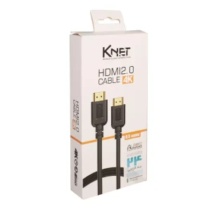 کابل 2.0 HDMI کی نت 50 سانتی متری K-C219 | 4K 60Hz، HDCP