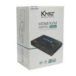 کی وی ام سوئیچ 4 پورت HDMI کی نت K-H524
