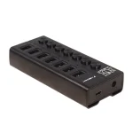 هاب 7 پورت USB 3.2 کی نت پلاس KP-HA17 | کلید مستقل هر پورت