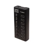 هاب 7 پورت USB 3.2 کی نت پلاس KP-HA17 | کلید مستقل هر پورت