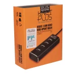 هاب 4 پورت USB 3.1 کی نت پلاس KP-HA34 | سرعت 10Gbps