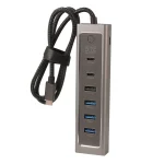 هاب 7 پورت Type C کی نت پلاس KP-HC37 | سرعت 10 گیگابیت