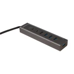هاب 7 پورت Type C کی نت پلاس KP-HC37 | سرعت 10 گیگابیت