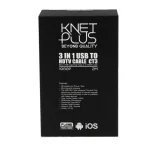 کابل تبدیل سه سر Micro و Type C و Lightning به HDMI کی نت پلاس KP-CT3