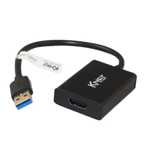 مبدل USB 2.0 به HDMI کی نت K-HA10