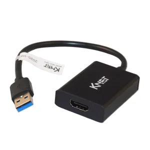 مبدل USB 2.0 به HDMI کی نت K-HA10