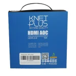 کابل 2.0 HDMI فیبر نوری کی نت پلاس 5 متری KP-A140 4K