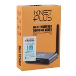 دانگل بی‌سیم HDMI و VGA کی نت پلاس KP-WD60 4K