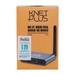 دانگل بی‌سیم HDMI و VGA کی نت پلاس KP-WD60 4K