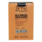 دانگل بی‌سیم HDMI و VGA کی نت پلاس KP-WD60 4K