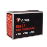 کابل افزایش طول USB وی نت 20 متری V-E7