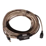 کابل افزایش طول USB وی نت 20 متری V-E7