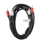 کابل صدا 2 به 2 RCA کی نت 3 متری K-C137