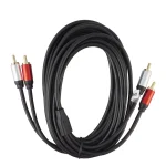کابل صدا 2 به 2 RCA کی نت 5 متری K-C138