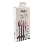 کابل صدا 2 به 2 RCA کی نت 5 متری K-C138