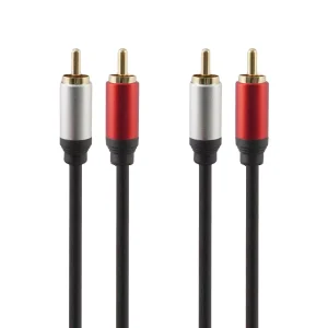 کابل صدا 2 به 2 RCA کی نت 5 متری K-C138