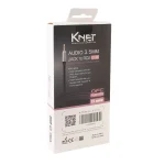 کابل 1 به 2 صدا کی نت K-C136 جک 3.5 به RCA نری - تصویر 6