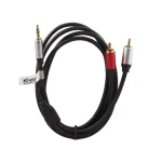 کابل 1 به 2 صدا کی نت K-C136 جک 3.5 به RCA نری - تصویر 3
