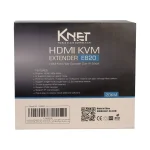 KVM اکستندر HDMI کی نت روی بستر فیبر نوری K-E820 تا 20 کیلومتر