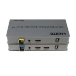 KVM اکستندر HDMI کی نت روی بستر فیبر نوری K-E820 تا 20 کیلومتر
