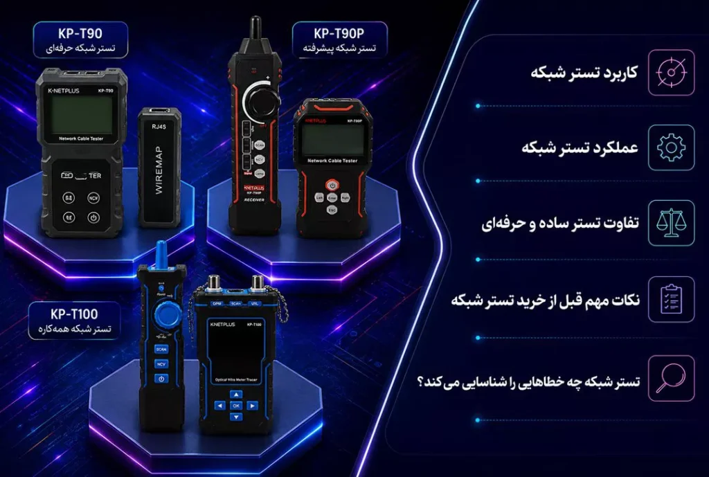 همه چیز درباره تستر شبکه