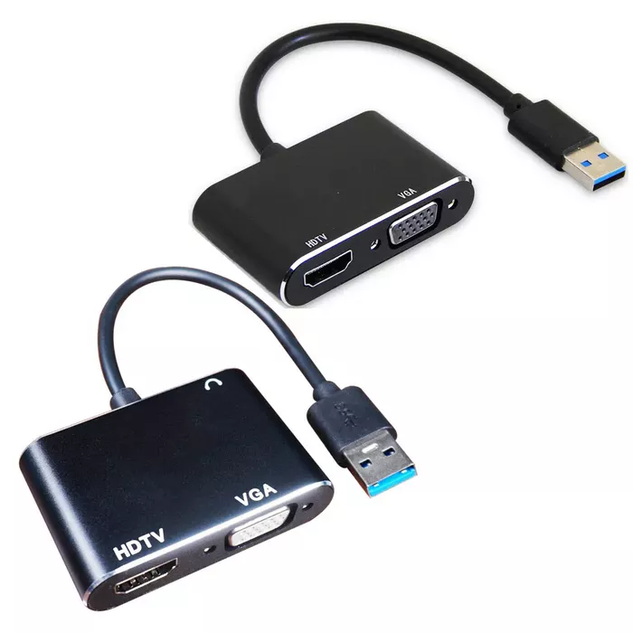 درایور Knet USB3.0 to HDMI-VGA