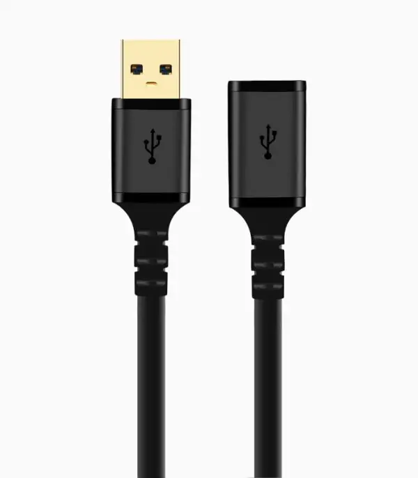 کابل افزایش طول ۳٫۰ USB کی نت پلاس ۳ متری KP-CUE3030