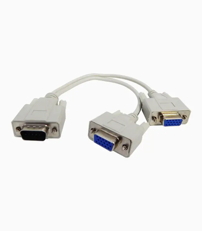 تبدیل ۱ به ۲ تصویر VGA وی نت V-CSVGA02