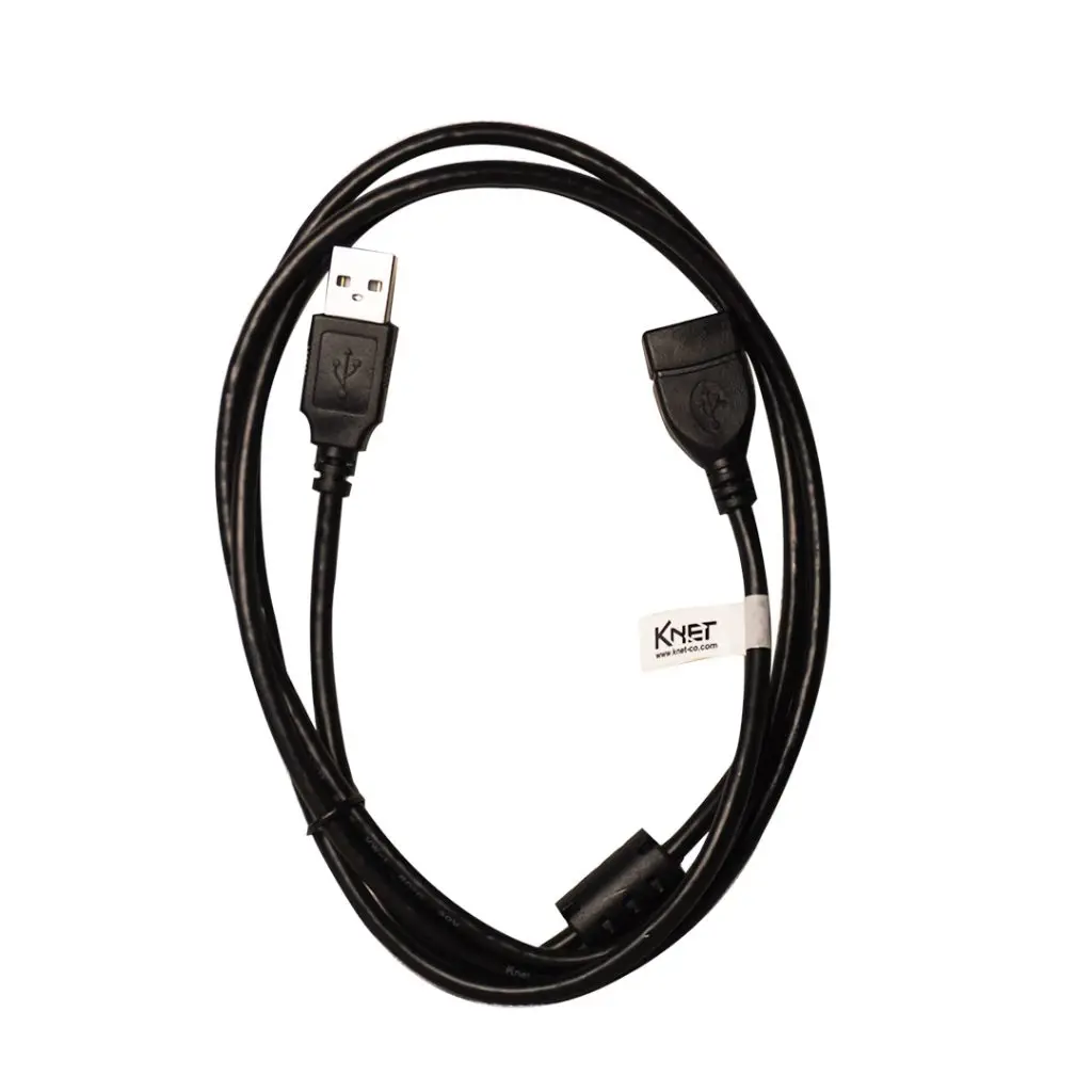 کابل افزایش طول ۲٫۰ USB کی نت ۱٫۵ متری K-CUE20015