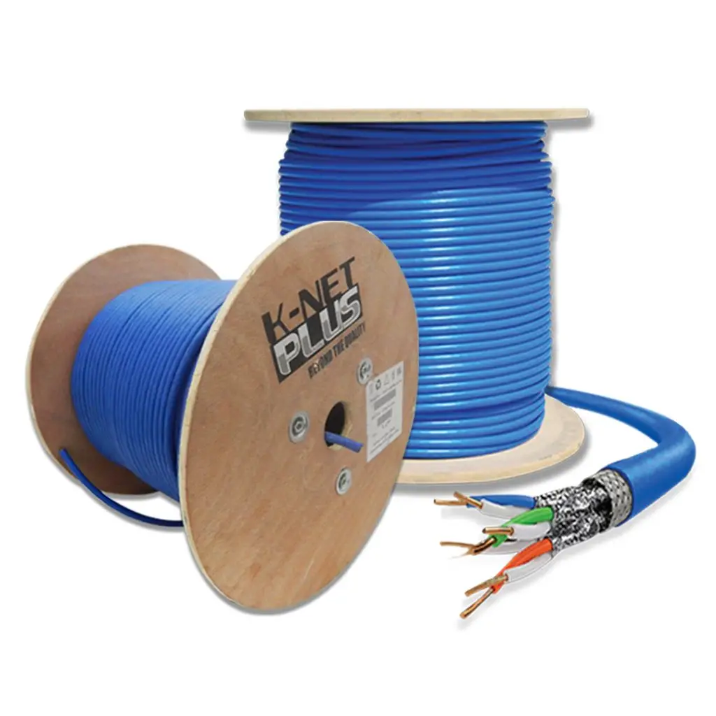 کابل شبکه Cat6 SFTP کی نت پلاس KP-NL6S00305