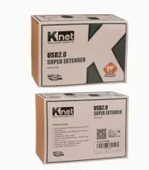 افزایش طول USB هاب 60 متر کی نت KE360