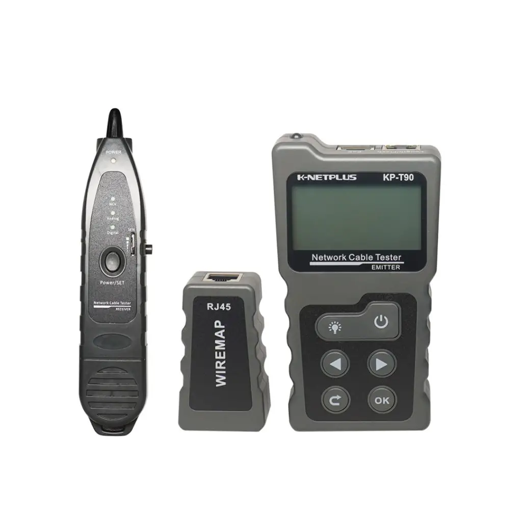 تستر شبکه Rj45 کی نت پلاس KP-T90